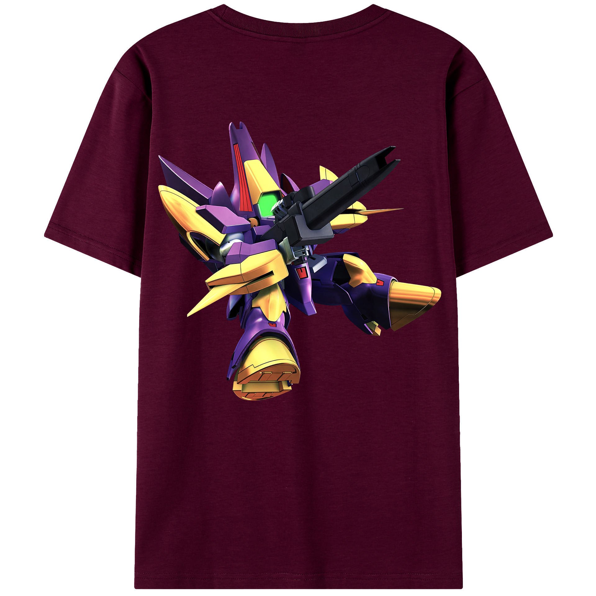 （画像用） 機動戦士ガンダム Mobile Suit Gundam レディース半袖Tシャツ(バックプリント)